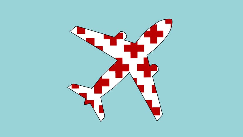 Flugmediziner / Flugmedizinerinnen sind notwendig, um die physiologischen und medizinischen Auswirkungen des Fliegens auf den menschlichen Organismus zu bewerten und zu kontrollieren. Das Bild zeigt ein Stethoskop